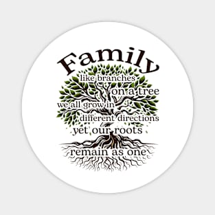 Family Tree Funny Family Reunion Magnet